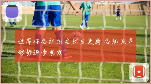 世界杯各组排名积分更新 各组竞争形势逐步明朗